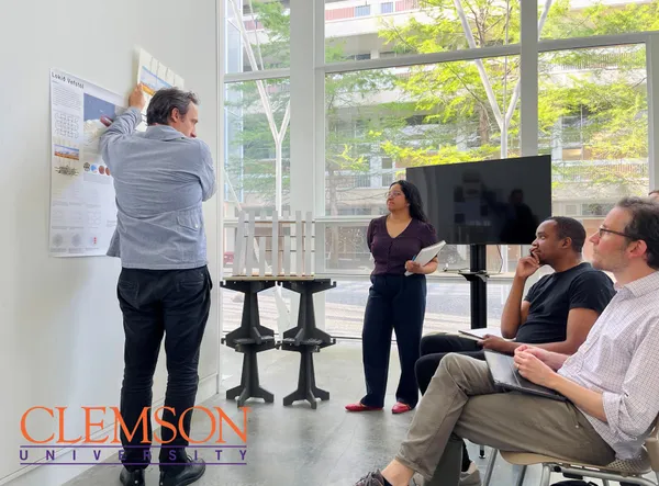 David served as a final review critic at the Richard A. McMahan School of Architecture at Clemson University.