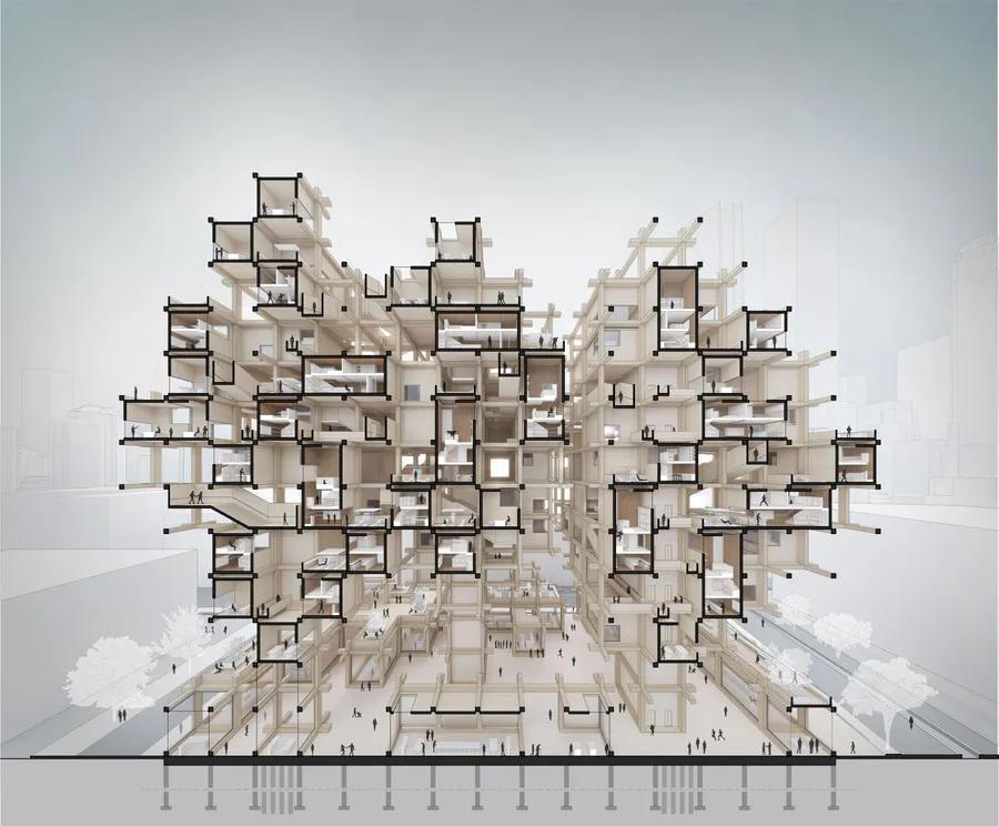 ARCH 100D - Architectural Design IV, Ignacio Hui and George Ma (Spring 2022)