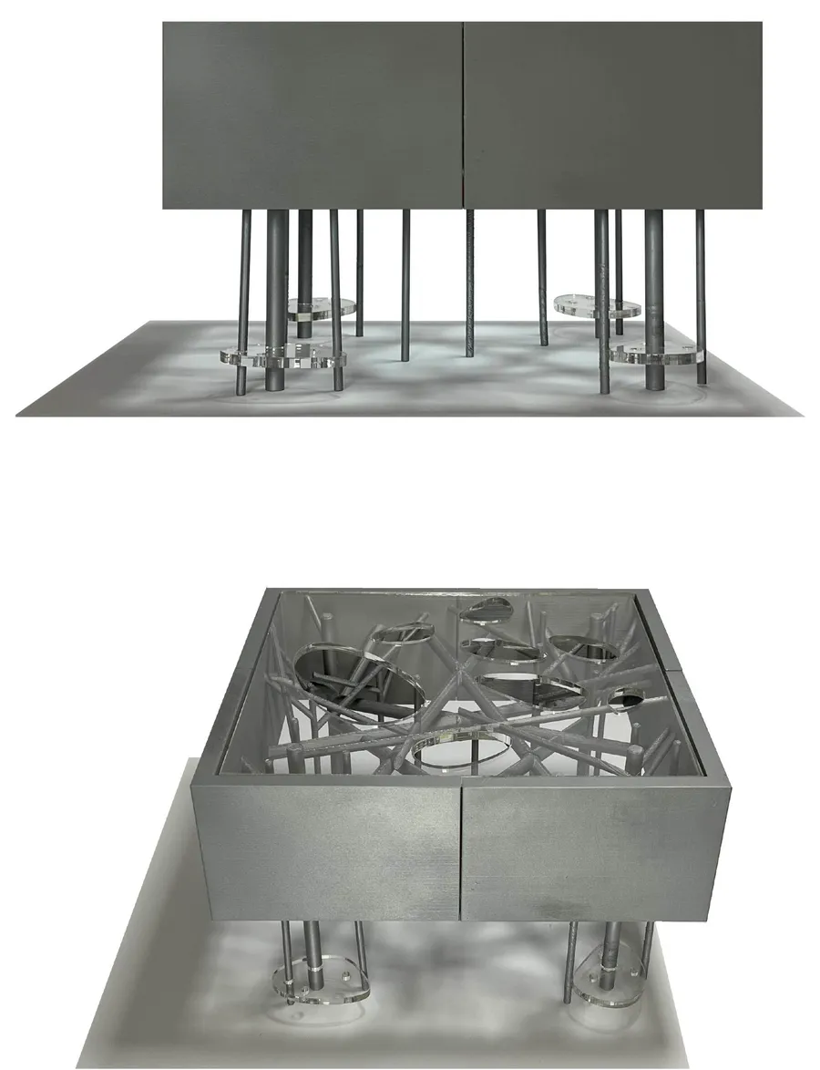 ARCH 160 - Concrete Pavilion, Sophia Fiorini, Louise Villalta and Wally Zhang (Spring 2024)