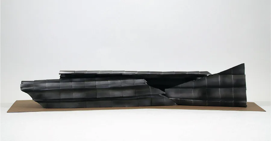 ARCH 160 - Metal Pavilion, Huynh-Tran Diane Dang, Sam Johnson, Gabby Scherbarth (Spring 2025)