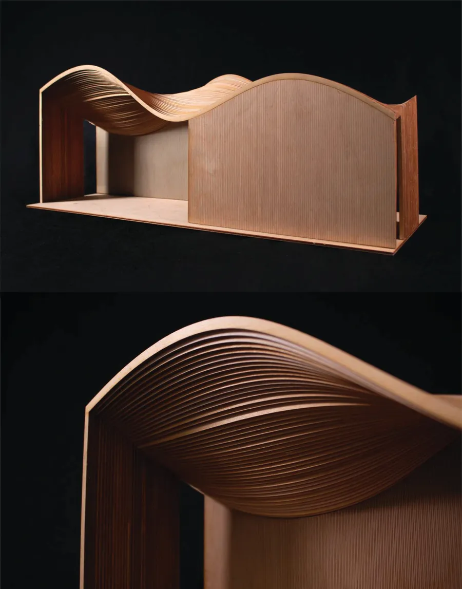 ARCH 160 - Wood Pavilion, Jackie Chiang, Eli Lopez and Magdalena Sontay (Spring 2026)