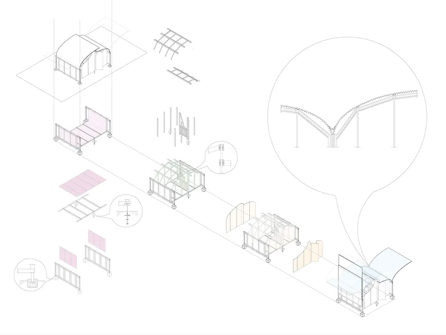 ARCH 202 - Advanced Graduate Studio, Weijia Lu and Yang Xie (Spring 2018)