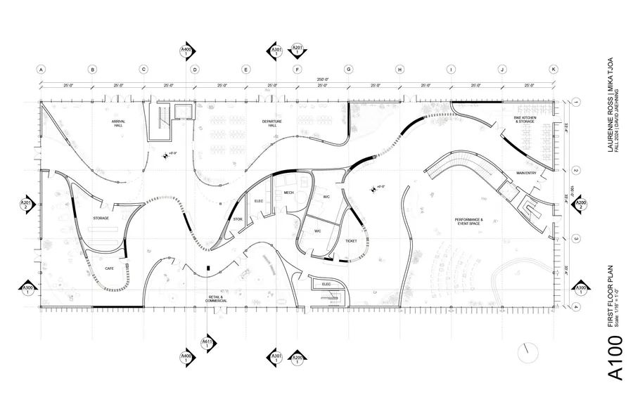 ARCH 203 - Integrated Design Studio, Mika Tjoa and Laurenne Ross (Fall 2024)