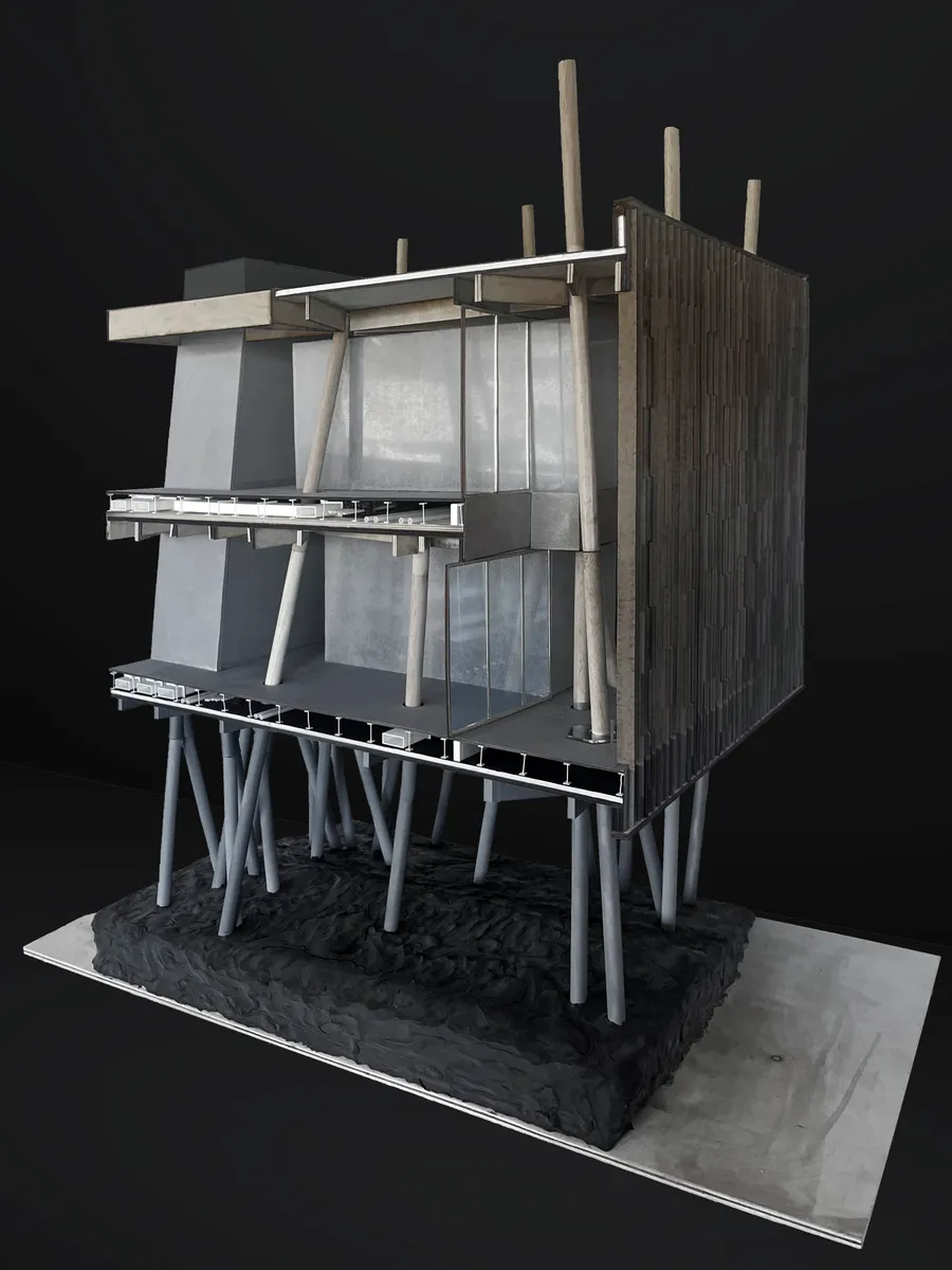 ARCH 203 - Integrated Design Studio, Yubo Ji and Yizhuang Liu (Fall 2024)
